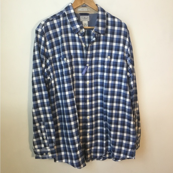L.L. Bean Other - L.L. Bean Slightly Fitted 100% Cotton Flannel Shirt - NWOT